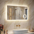 Miroir de Salle de Bain Retroeclaire Design Moderne et Confortable