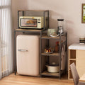 etagere en Acier, Finition Marron Cafe