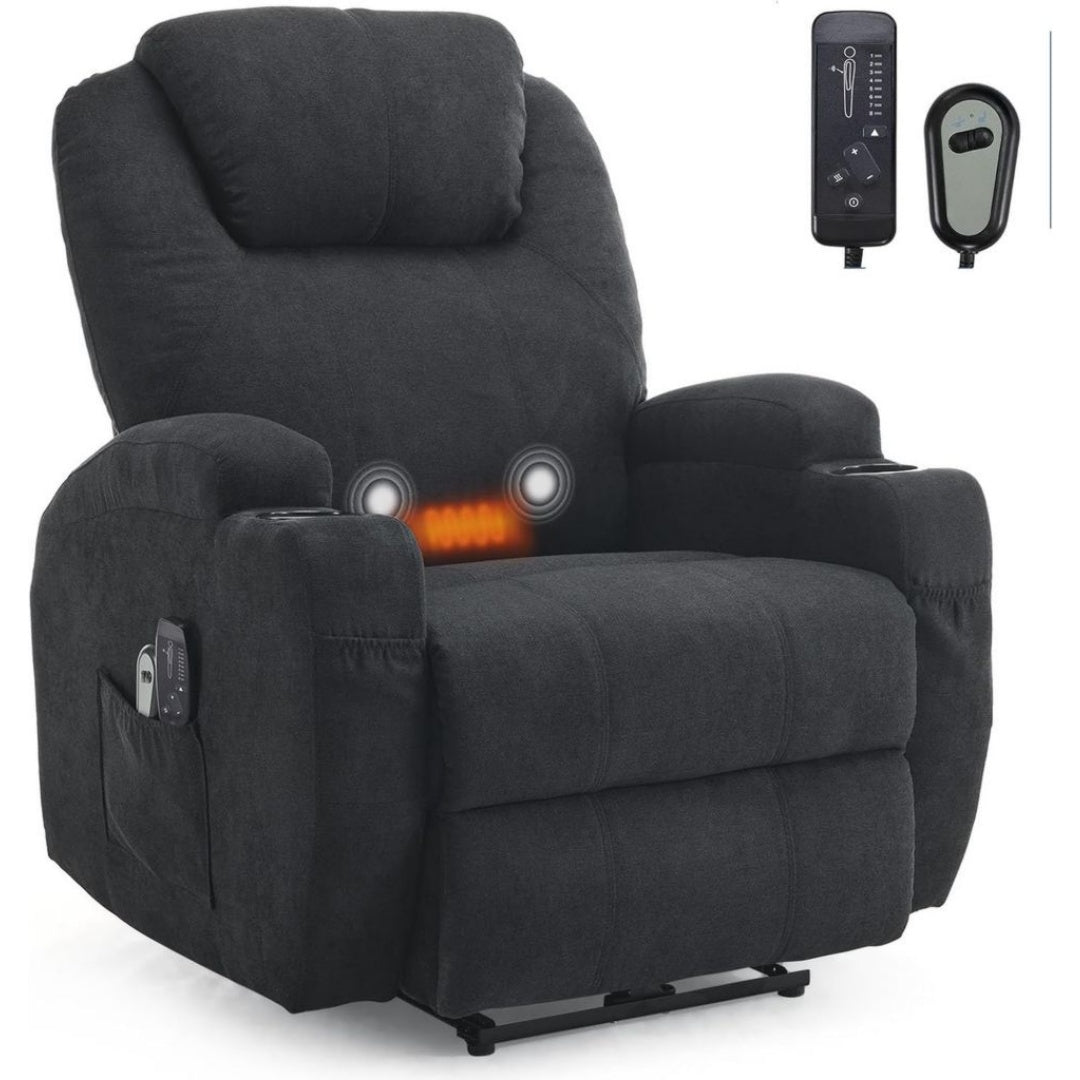 Dossier electrique90-160° Dossier electrique avec repose-jambes retractable – Fauteuil