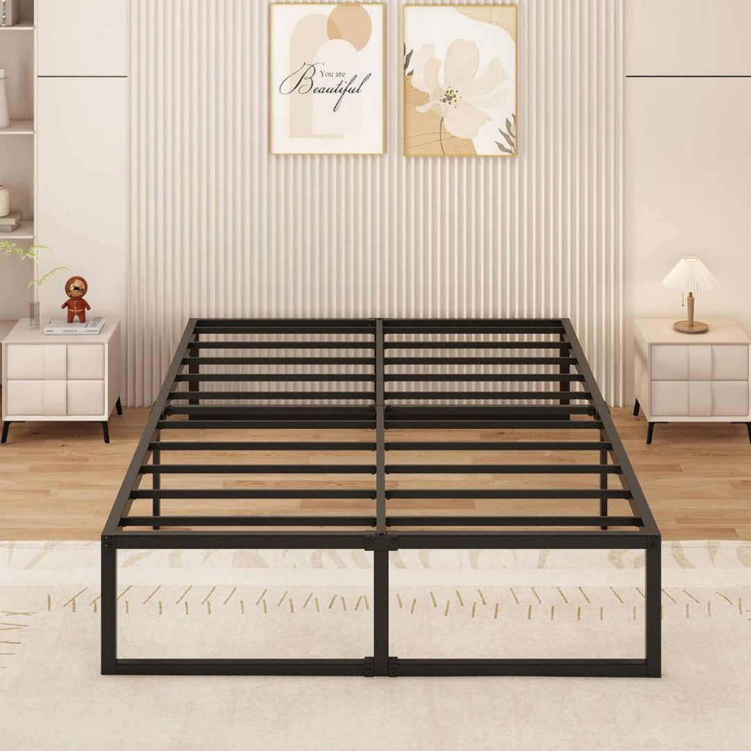 Lit en Metal, Finition Blanc