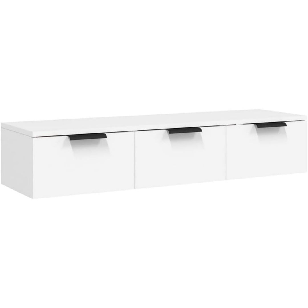 Armoire Suspendue Murale Blanc