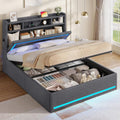 En Deux ColisCe lit coffre 140X190 avec sommier est en deux colis distincts – Lit Coffre avec Rangement