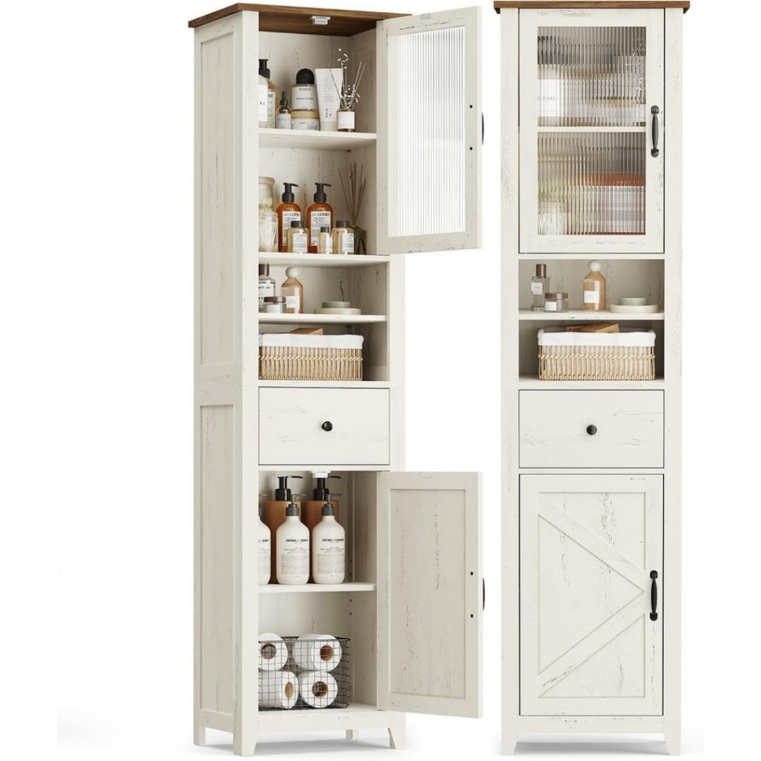 Armoire de Salle de Bain, Dimensions 31,5 x 40 x 171 cm