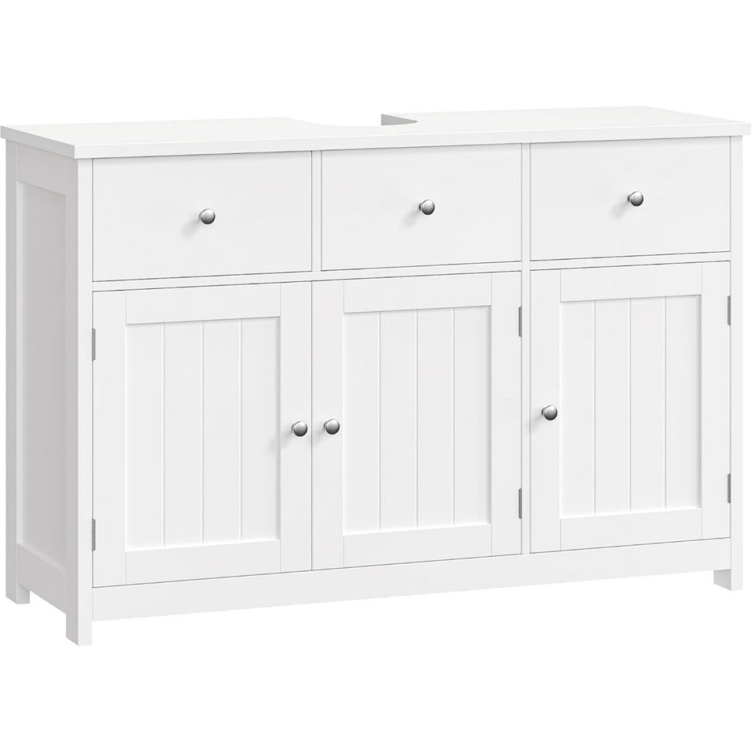 Meuble de Salle de Bain Format 100 x 30 x 61 cm, en MDF