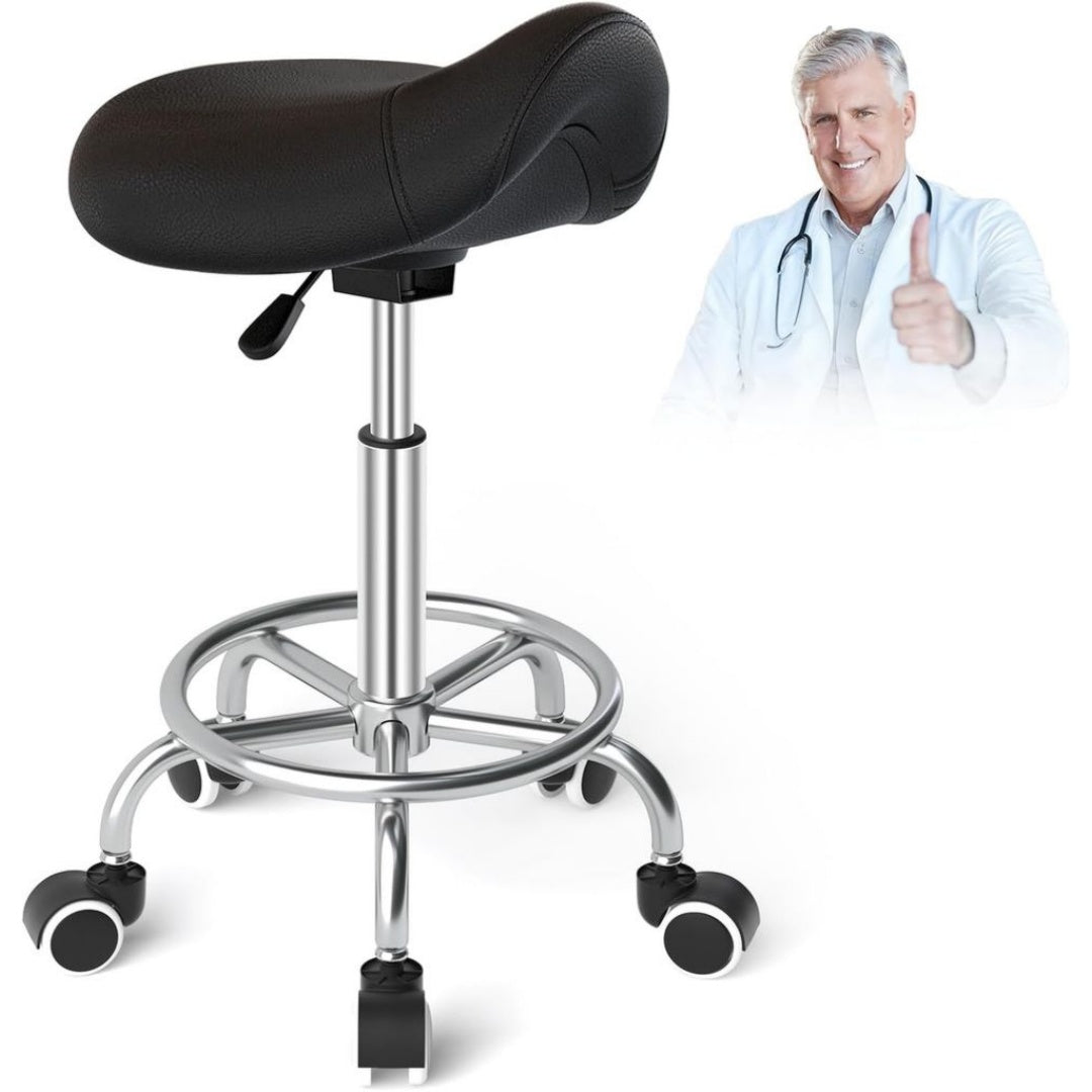 Tabouret Chrome en Metal