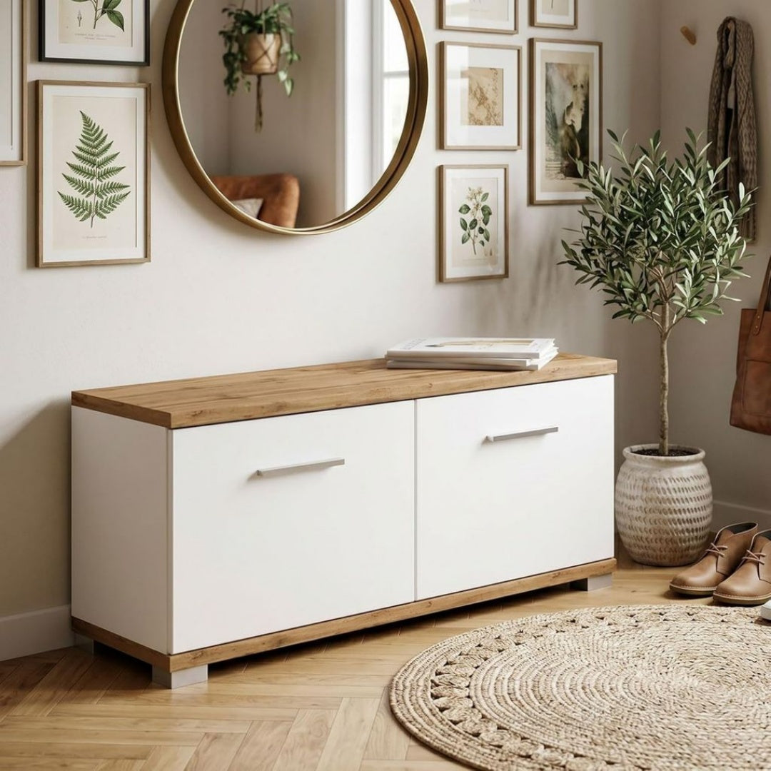 etagere, 90 x 40 x 34 cm, Couleur Blanc