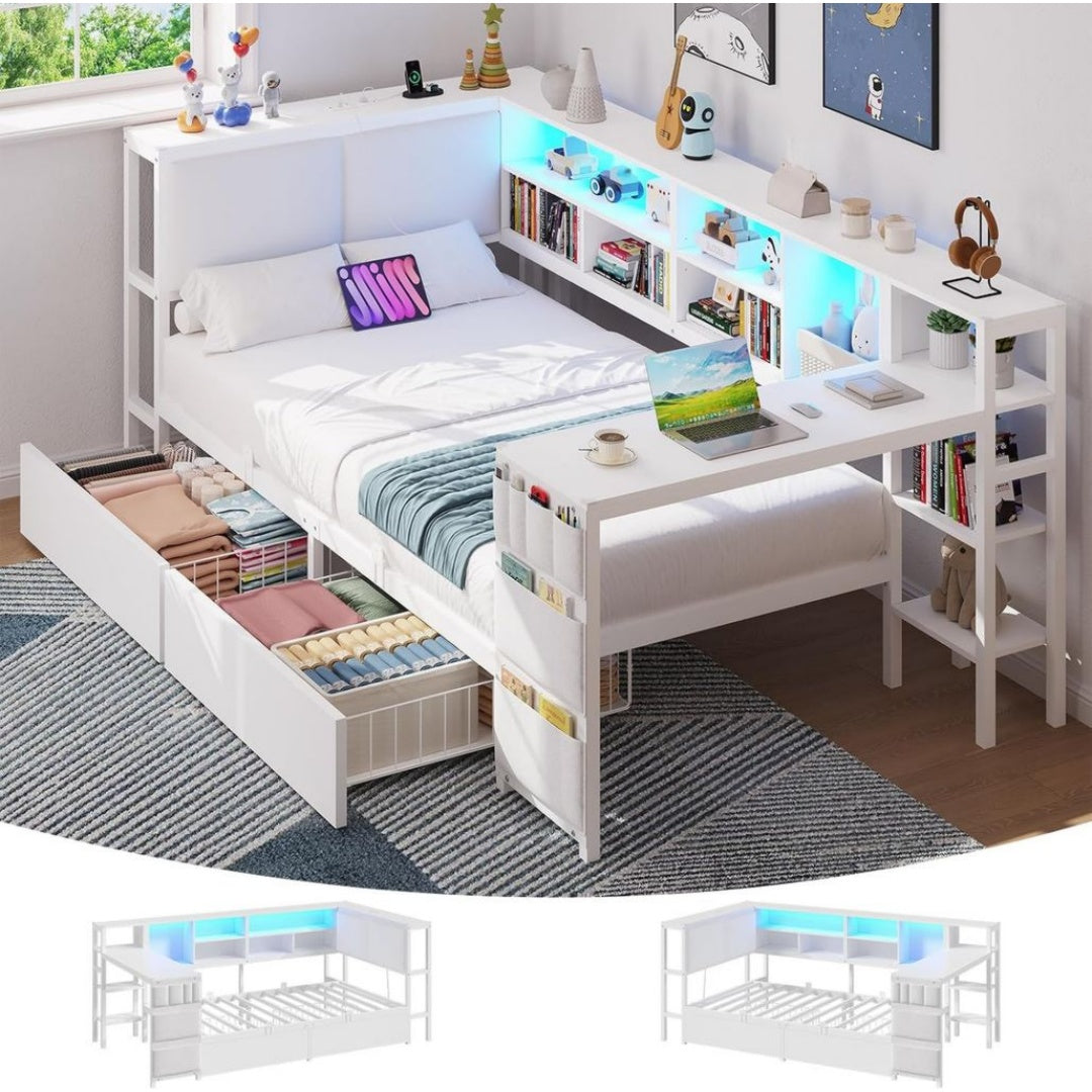 Canape Lit Convertible, Dimensions 35 x 112 cm
