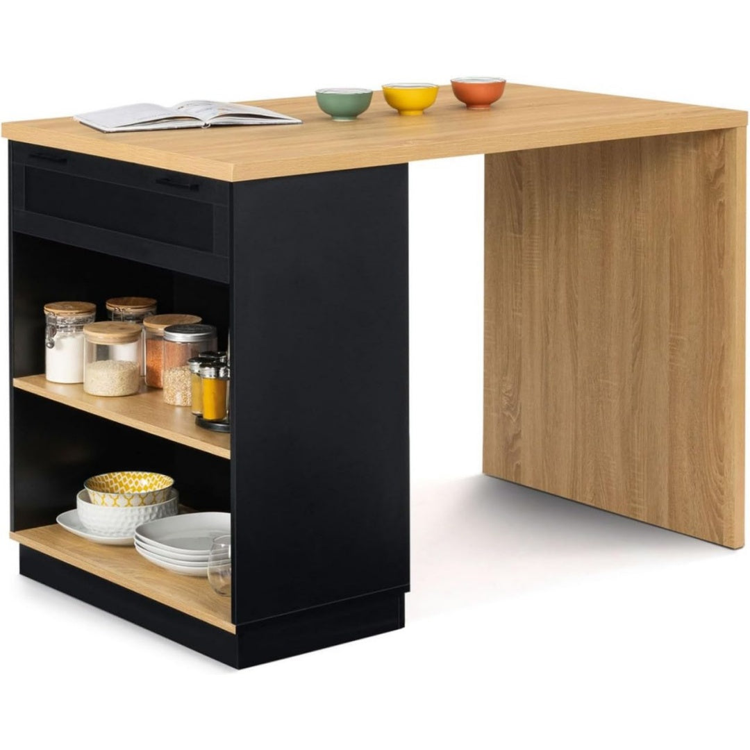 llot de Cuisine au Design Intemporel et Fonctionnel